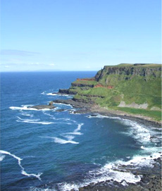 Antrim coastline, Northern Ireland on your trip to Ireland